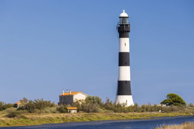 lighthouse Faraman, Salin de Giraud, Provence-Alpes-Cote d'Azur, France