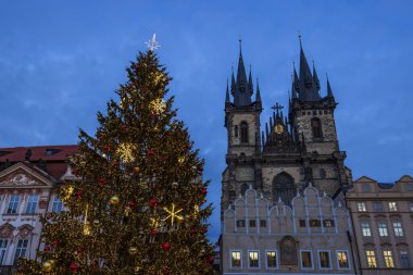 Eski Şehir Meydanı, Noel zamanı, prague, Çek Cumhuriyeti