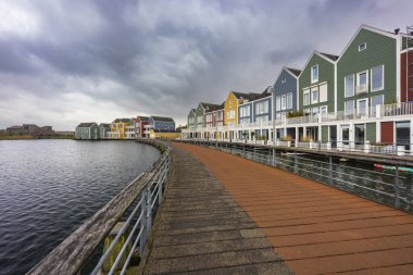 Houten, Hollanda 'da modern konut mimarisi