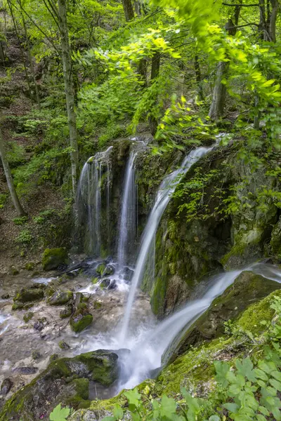 Hajsky waterfall, National Park Slovak Paradise, Slovakia