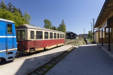 Jindrichuv Hradec 'ten Nova Bystrice istasyonuna, Nova Bystrice istasyonuna, Çek Cumhuriyeti