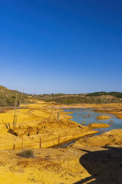 Eliminating Ecological Burden Oldest Copper Mines World Minas Riotinto Spain — Stock Photo, Image
