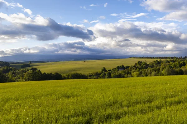 ニズキー イェセニクの風景 北モラヴィア チェコ共和国 — ストック写真