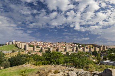 Avila 'daki Ortaçağ Duvarları, UNESCO sitesi, Kastilya ve Leon, İspanya