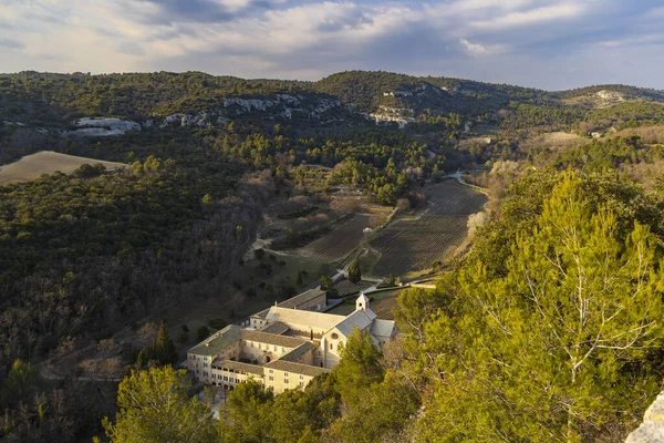 Senanque Manastırı Provence Alpes Cate Azur Fransa — Stok fotoğraf
