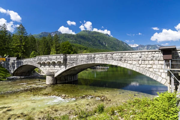 Bohinj Meer Triglav Nationaal Park Slovenië — Stockfoto