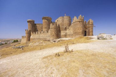 Castillo de Belmonte kalesi, Cuenca ili, İspanya