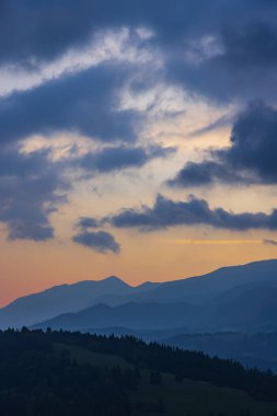 Sonbahar zamanı düşük Tatras, Slovakya