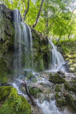 Hajsky waterfall, National Park Slovak Paradise, Slovakia