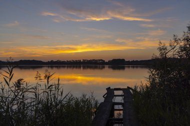 Rezabinec göleti, Güney Bohemya, Çek Cumhuriyeti