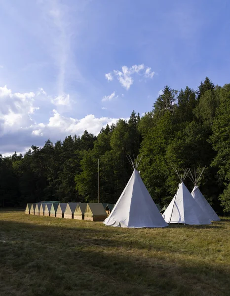 Scout Camp Western Bohemia Czech Republic — Stock Photo, Image