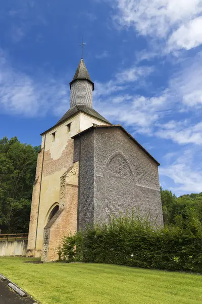 Clocher Porche Mimizan Unesco Sitesi Camino Santiago Yeni Aquitaine Fransa — Stok fotoğraf