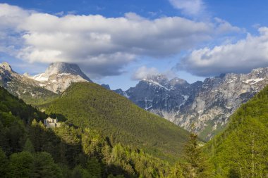 Landscape near Vrsic, Triglavski national park, Slovenia