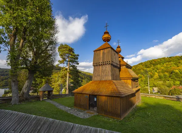 Church Saint Nicholas Unesco Site Bodruzal Slovakia — Stock Photo, Image