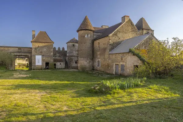 Chateau Bissy Sur Fley Too Chateau Pontus Tyard Bissy Sur — Stock Photo, Image