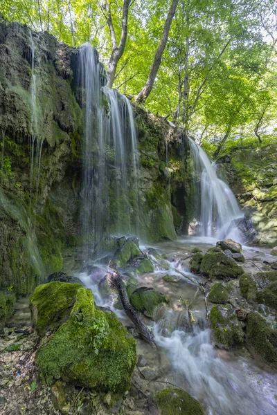 Hajsky waterfall, National Park Slovak Paradise, Slovakia