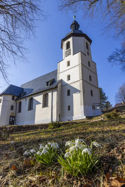 Çoban Kilisesi Podhradi Yakınlarında Batı Bohemya Çek Cumhuriyeti — Stok fotoğraf