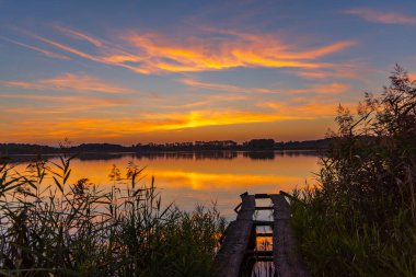 Rezabinec göleti, Güney Bohemya, Çek Cumhuriyeti