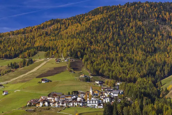 Typical Landscape San Martin Tor Dolomiti South Tyrol Italy — Stock Photo, Image