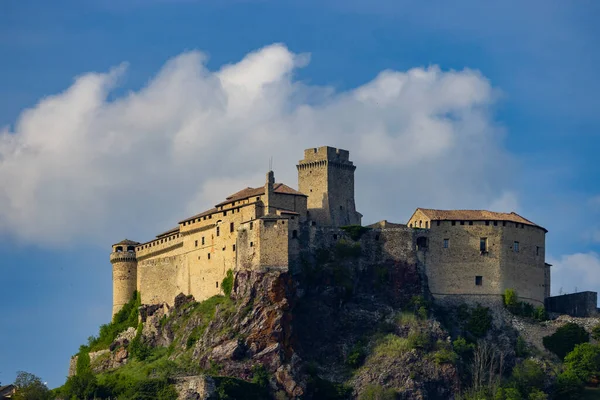 Bardi Castle Castello Bardi Town Province Parma Emilia Romagna — 图库照片