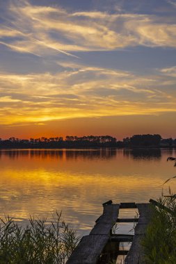 Rezabinec göleti, Güney Bohemya, Çek Cumhuriyeti