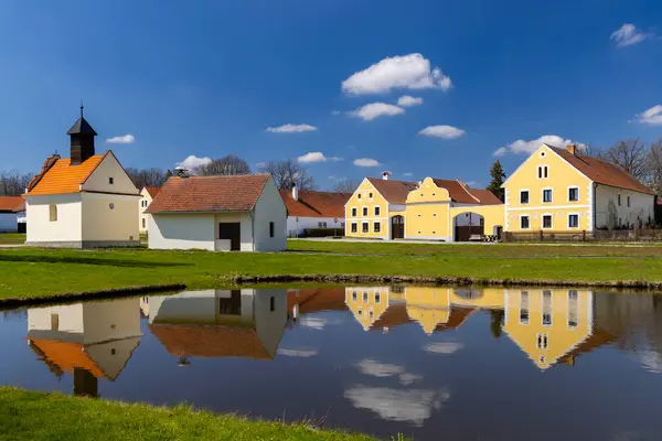 Zabori Dorf Denkmalschutzgebiet Südböhmen Tschechische Republik — Stockfoto