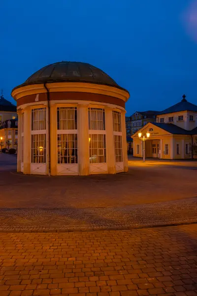 Frantiskovy Lazne Spa Town Evening Unesco World Heritage Site Western — Stock Photo, Image