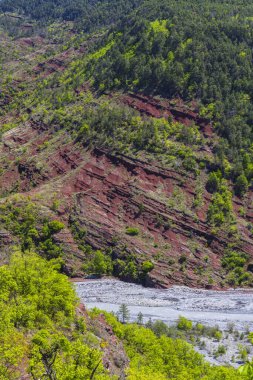 Gorges Du Daluis Bölgesel Doğa Rezervi, Var Nehri, Alpes-Maritimes