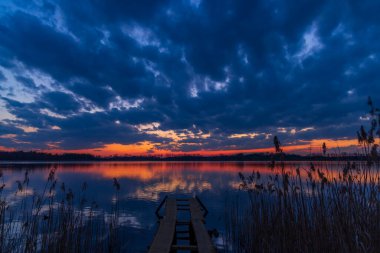 Rezabinec göleti, Güney Bohemya, Çek Cumhuriyeti