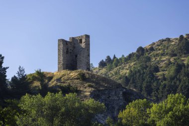 Llo, Pirenes-Orientales, Fransa 'daki Tour del Vacaro Manzarası