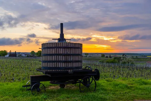 Old Wine Press Vougeot Cote Nuits Burgundy France — Stock Photo, Image