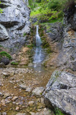 Raztocky waterfall, Kvacianska valley, Chocske vrchy, Slovakia clipart