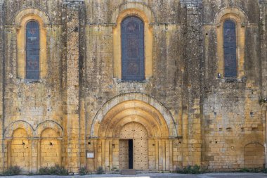 Cloitre de Cadouin (Abbaye de Cadouin), UNESCO World Heritage Site, Le Buisson-de-Cadouin, Dordogne department, New Aquitaine, France clipart