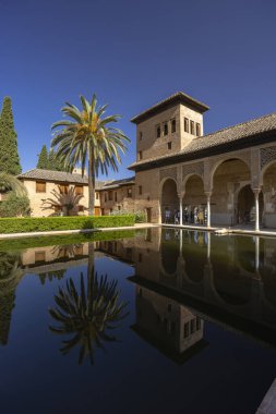Alhambra, Generalife ve Albayzin (Generalife y Albaicn de Granada), UNESCO sitesi, Granada, Endülüs, İspanya.