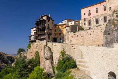 Cuenca eski kasabası, UNESCO sitesi, Kastilie La Mancha, İspanya