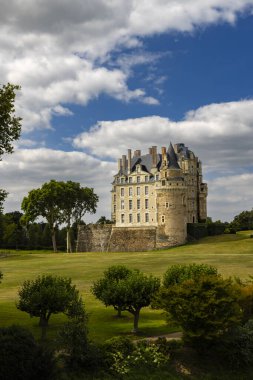 Chateau de Brissac, Brissac-Quince, Pays de la Loire, France clipart