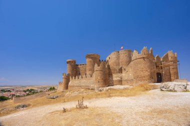 Castillo de Belmonte kalesi, Cuenca ili, İspanya