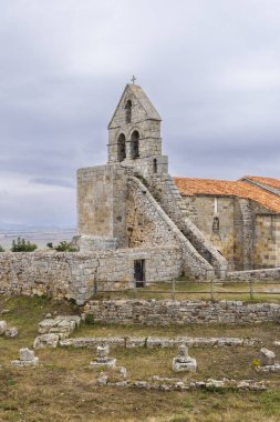 Santa Maria de Retortillo Kilisesi (Iglesia de Santa Maria), Juliobriga, Campoo de Enmedio, Matamorosa, Cantabria, İspanya