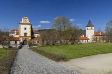Netolice yakınlarındaki Kratochvile kalesi, Güney Bohemya, Çek Cumhuriyeti