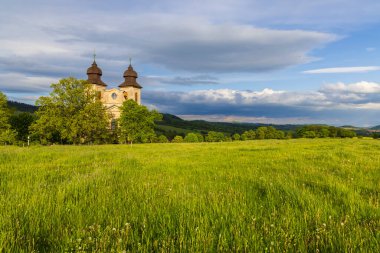 St. Markets Kilisesi, Broumov yakınlarında Sonov, Doğu Bohemya, Çek Cumhuriyeti