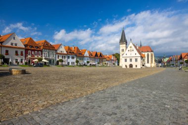 Medieval historical square Bardejov, UNESCO site, Slovakia