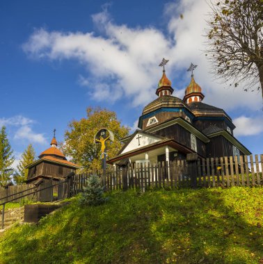 Kutsal Bakire Meryem 'in Korunması Kilisesi, Nizny Komarnik, Slovakya