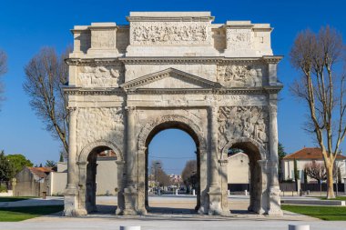 Roman triumphal arch, Orange, UNESCO world heritage, Provence, France
