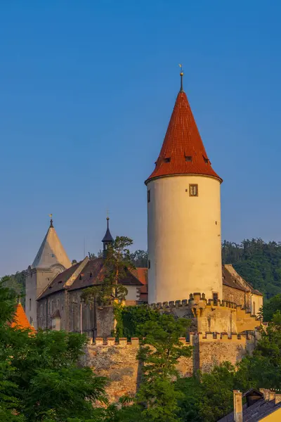 stock image Krivoklat royal castle, Middle Bohemia, Czech Republic