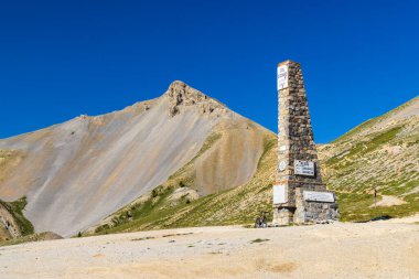 Col d'Izoard, Casse Deserte, Hautes-Alpes, France clipart