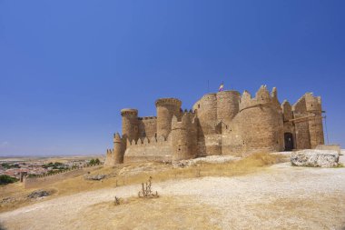 Castillo de Belmonte kalesi, Cuenca ili, İspanya