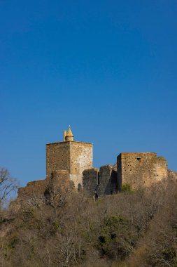 Brancion Kalesi (Chateau de Brancion), Martailly-les-Brancion, Burgundy, Fransa