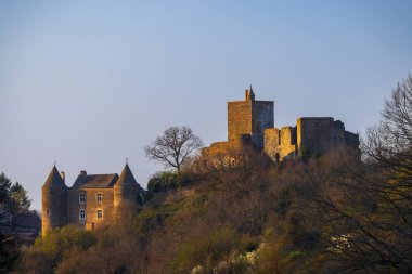 Brancion Kalesi (Chateau de Brancion), Martailly-les-Brancion, Burgundy, Fransa