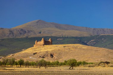 La Calahorra Şatosu Sierra Nevada, Endülüs, İspanya