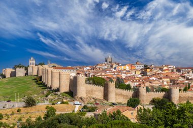 Avila 'daki Ortaçağ Duvarları, UNESCO sitesi, Kastilya ve Leon, İspanya